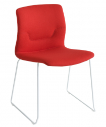 Стул на металлокаркасе с обивкой-thumbs-Фото1