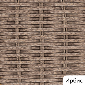 Диван двухместный плетеный с подушкой-thumbs-Фото2