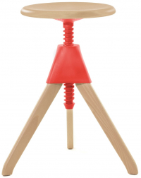 Табурет полубарный деревянный-thumbs-Фото1