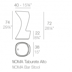 Стул пластиковый барный-thumbs-Фото3