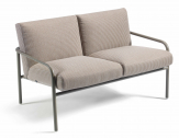 Диван двухместный Gaber Pilar Sofa алюминий, ткань Фото 6