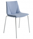 Стул на металлокаркасе с обивкой Gaber Colorfive Wrap NA металл, технополимер, экокожа Фото 1