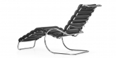 Шезлонг дизайнерский Proiezione MR сталь, кожа Фото 9