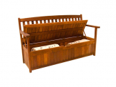 Садовая лавка-сундук Рингвуд SunCoast Sitra мербау Фото 2