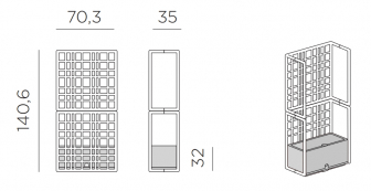 Кашпо пластиковое модульное-thumbs-Фото3
