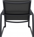 Кресло пластиковое Siesta Contract Pacific Lounge стеклопластик, батилин черный Фото 6
