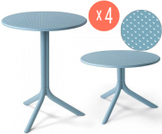 Комплект пластиковых столов Step + Step Mini Set 4