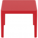 Столик пластиковый журнальный Siesta Contract Sky Side Table пластик красный Фото 5
