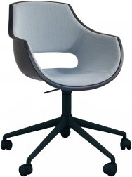 Кресло офисное на колесах с подушкой-thumbs-Фото1