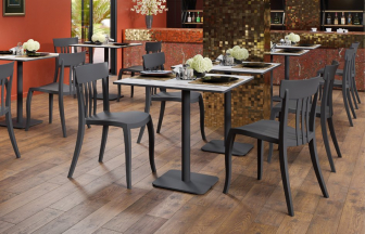 Столешница квадратная Solid Compact 990x990