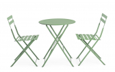 Комплект обеденной складной мебели Garden Relax Austin сталь шалфей Фото 6