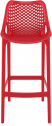 Стул пластиковый барный Siesta Contract Air Bar 75 стеклопластик красный Фото 12