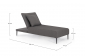 Лежак мягкий Garden Relax Viper алюминий, олефин антрацит, темно-серый Фото 2