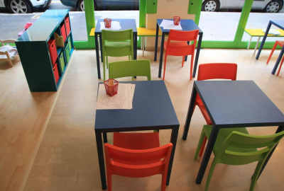 Стул пластиковый Scab Design Sai стеклопластик красный Фото 7