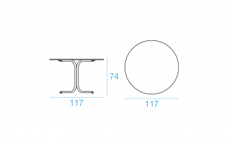 Стол обеденный металлический-thumbs-Фото3