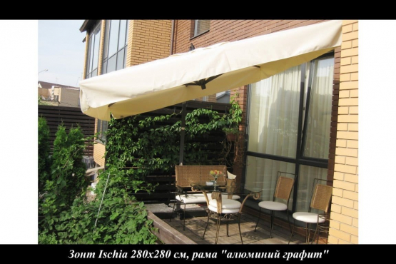 Загородный участок, зонт Ischia