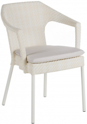 Кресло плетеное с подушкой-thumbs-Фото1