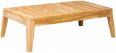 Столик журнальный деревянный RosaDesign Dakota тик натуральный Фото 1