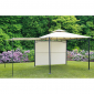 Шатер квадратный Garden Relax Adria сталь, полиэстер бежевый Фото 3