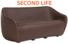 Диван пластиковый двухместный Reborn Second Life