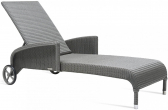 Шезлонг-лежак плетеный Vincent Sheppard Dovile алюминий, искусственный ротанг Фото 1