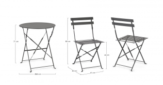 Комплект обеденной складной мебели-thumbs-Фото3