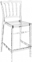 Стул прозрачный полубарный Siesta Contract Opera Bar 65 поликарбонат прозрачный Фото 1