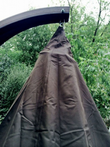 Чехол для подвесных кресел Besta Fiesta Cartagena и Aruba ткань серый Фото 5