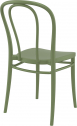 Стул пластиковый Siesta Contract Victor стеклопластик оливковый Фото 6