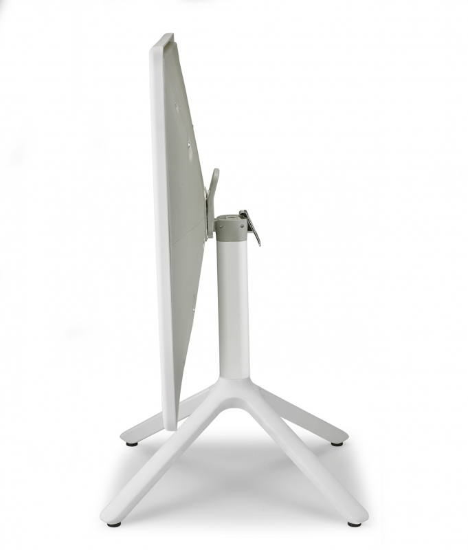 Стол пластиковый складной Eco Folding, лен, 800х800х750 мм