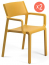 Комплект пластиковых кресел Nardi Trill Armchair Set 2 стеклопластик горчичный Фото 3