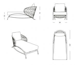 Шезлонг-лежак металлический-thumbs-Фото3