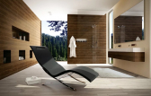 Шезлонг-лежак пластиковый Arkema Serendipity Chaise Indoor S120 алюминий, полиэтилен высокой плотности Фото 4