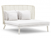 Лаунж-диван плетеный Varaschin Emma алюминий, роуп, ткань Фото 1