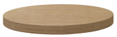 Столешница круглая PEDRALI Veneered МДФ, дубовый шпон беленый дуб Фото 1