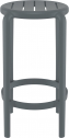 Табурет пластиковый полубарный Siesta Contract Tom Bar 65 стеклопластик темно-серый Фото 8