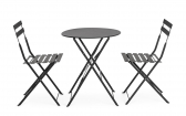 Комплект обеденной складной мебели Garden Relax Austin сталь антрацит Фото 6