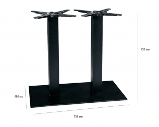 Подстолье металлическое двойное-thumbs-Фото3