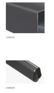 Зонт профессиональный 2.9х2.9 м Scolaro Astro Carbon алюминий, акрил графит, слоновая кость Фото 7