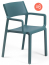Комплект пластиковых кресел Nardi Trill Armchair Set 6 стеклопластик бирюзовый Фото 1