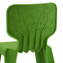 Стул пластиковый детский Magis Alma полипропилен, стекловолокно зеленый Фото 4
