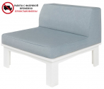 Модуль центральный пластиковый с подушками Ledge Lounger Mainstay полиэтилен, ткань Фото 1
