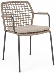 Кресло плетеное с подушкой-thumbs-Фото1