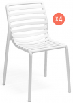 Комплект пластиковых стульев Doga Bistrot Set 4