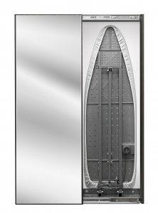 Доска гладильная встроенная Shelf.On Iron Slim ЛДСП, металл венге Фото 1