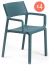 Комплект пластиковых кресел Nardi Trill Armchair Set 4 стеклопластик бирюзовый Фото 2