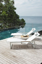 Шезлонг металлический с обивкой Royal Botania Ninix сталь, батилин Фото 13