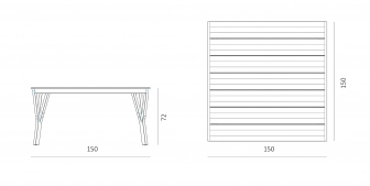 Стол деревянный обеденный-thumbs-Фото3