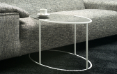 Столик стеклянный кофейный Orsenigo Eggs сталь, закаленное стекло Фото 3
