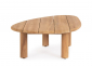 Столик деревянный кофейный Garden Relax Titus тик натуральный Фото 4
